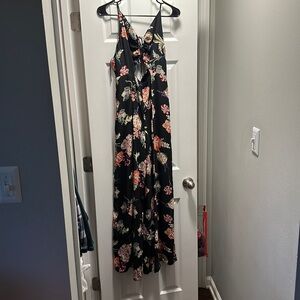 Women’s floral jumpsuit